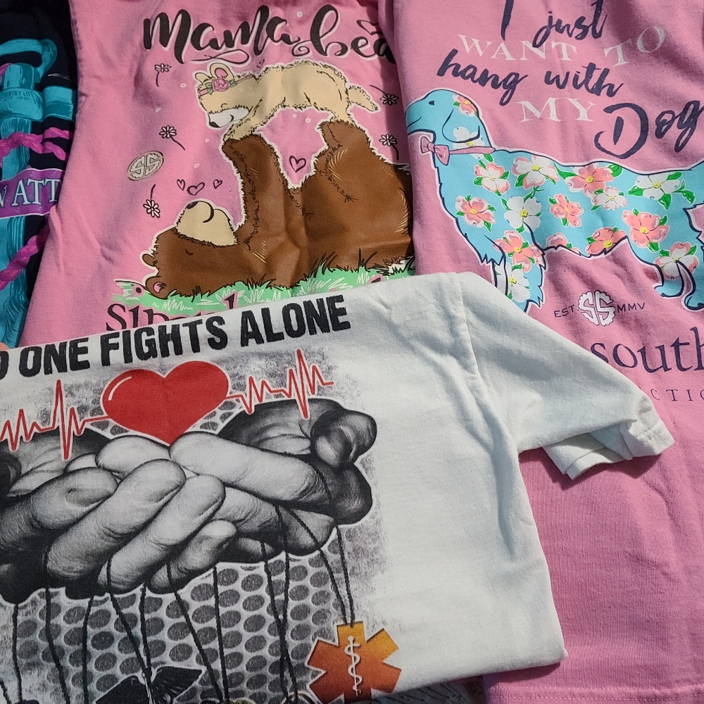 7 tshirts